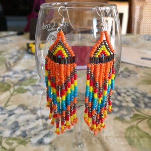 🌈Beautiful Bright Boho Earrings🌈